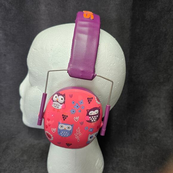 Snug Kids Ear Protection - Noise Cancelling Sound Proof Owl Earmuffs Headphones - Picture 3 of 11